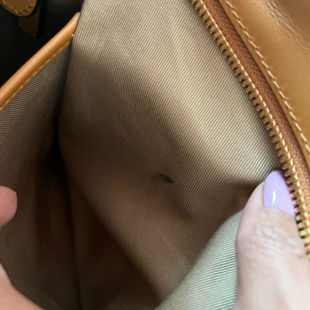 MCM ANYA MEDIUM VISETOS ZIP TOP SHOPPER - Soft pink - Picture 5 of 15